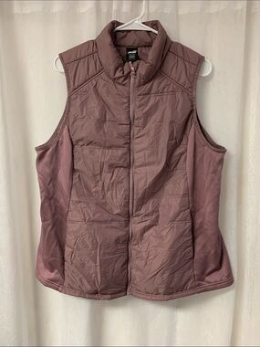Mauve Puffer Vest
